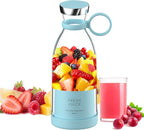 Portable USB Rechargeable Mini Juicer Blender – Personal Smoothie Maker Bottle (420ML)
