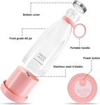 Portable USB Rechargeable Mini Juicer Blender – Personal Smoothie Maker Bottle (420ML)