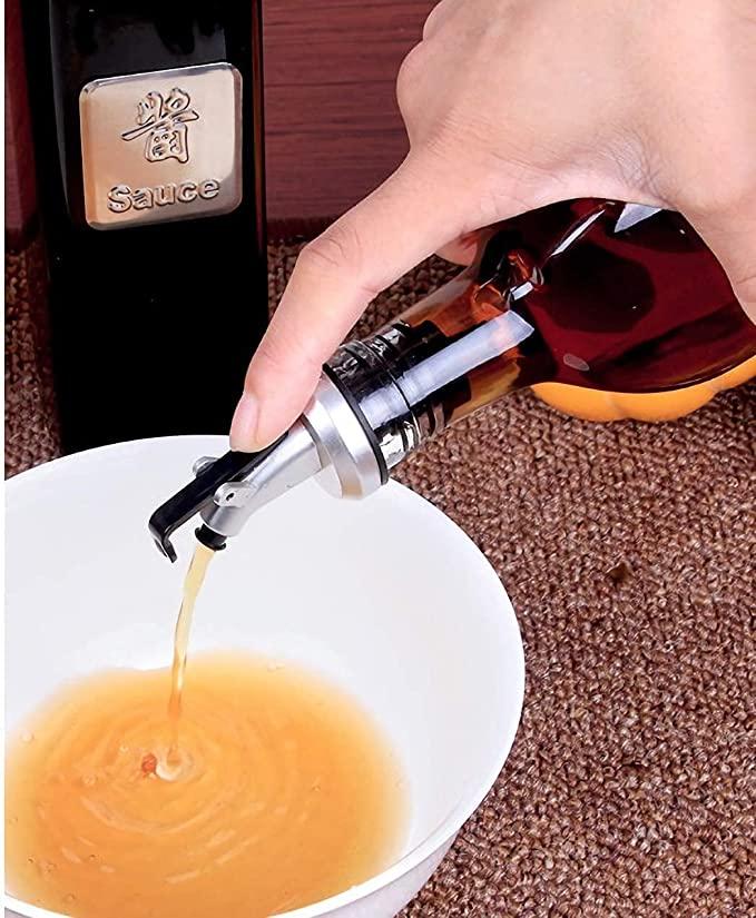 Smart Pour Oil & Vinegar Dispenser Bottle – 1000ml Leak-Proof Kitchen Bottle